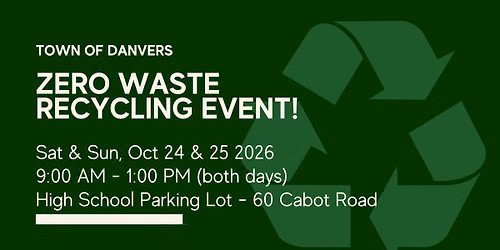 Zero Waste Recycling Weekend 