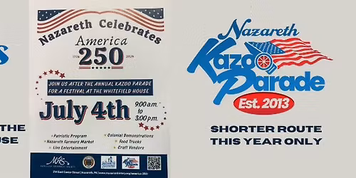 Nazareth Celebrates America 250