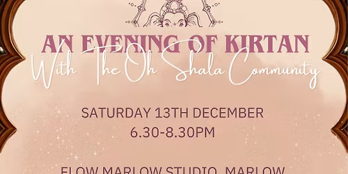 An Evening of Kirtan in Marlow x