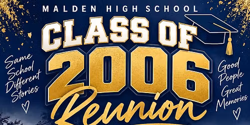 Cheers to 20 Years \ud83c\udf89Malden High School Class of 06 Reunion 