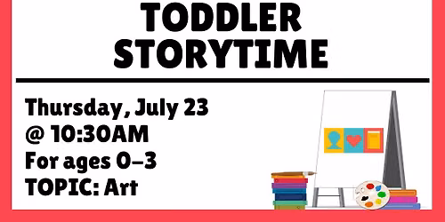 Toddler Storytime - Art
