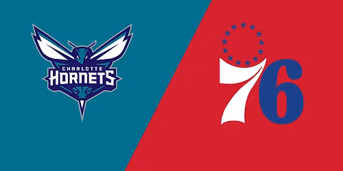 Philadelphia 76ers at Charlotte Hornets at Spectrum Center