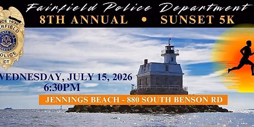 8th Annual Fairfield Police Sunset 5K presented by Moneco Advisor