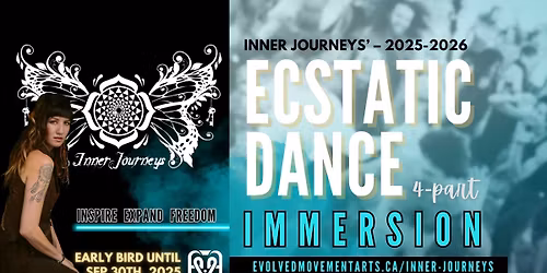 Inner Journeys Ecstatic Dance 4 part IMMERSIONS