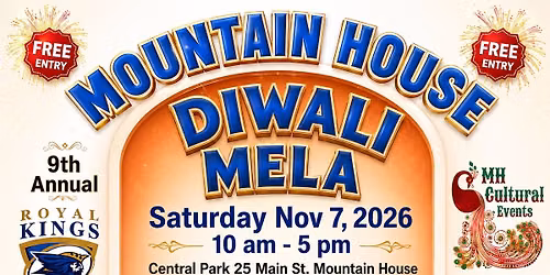 Mountain House Diwali Mela 2026