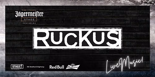 Ruckus Live at Stage1