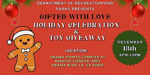 Gifted with Love Holiday Celebration and Toy Giveaway!