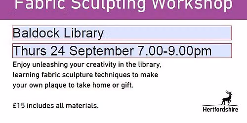 (SOLD OUT) Fabric Sculpting
