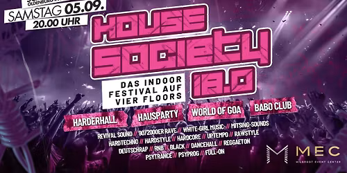 HOUSE SOCIETY 18.0