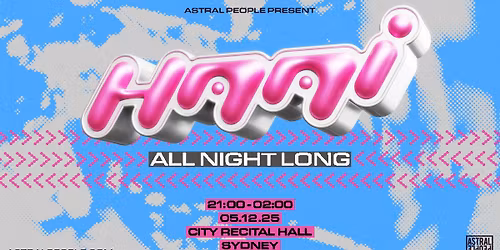 HAAi | SYD | CITY RECITAL HALL