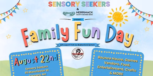 Family Fun Day At Sensory Seekers CONCORD