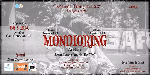 Examen Mondioring, BH & TSAC @ Dogarena Timisoara 2.0