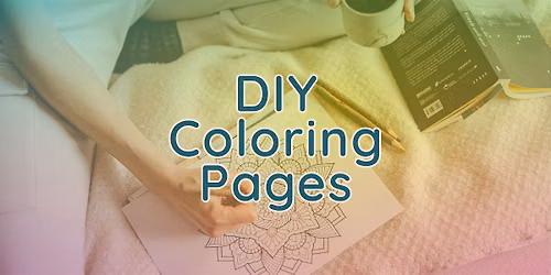 DIY Coloring Pages for Grownups
