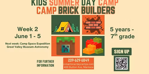Camp Brick Builders - Refuge Kids Day Camps
