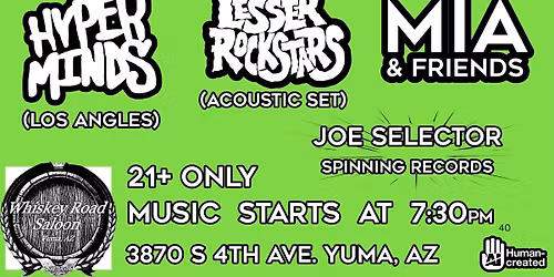 \ud83c\udfb6 WHISKEY ROAD PRESENTS: FOOD DRIVE SHOW! \ud83c\udfb6