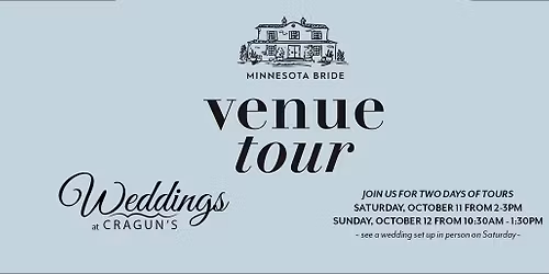 2025 Fall Wedding Venue Tour and Tasting