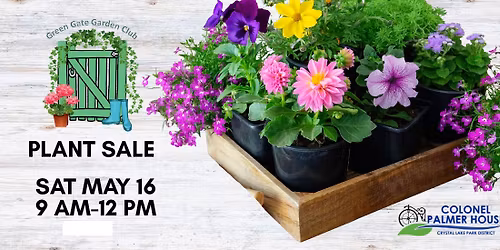 Green Gate Garden Club Plant Sale 