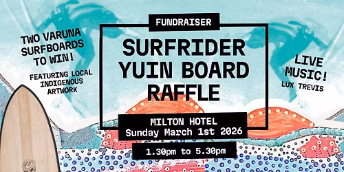 Surfrider Yuin Board Raffle