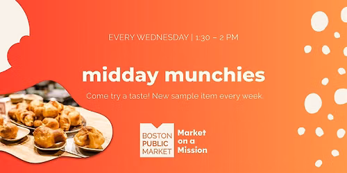 Midday Munchies at Boston Public Market