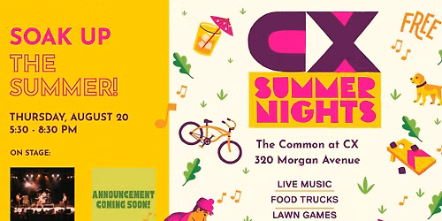CX Summer Nights - Thursday, August 20th