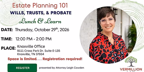 Lunch and Learn: Estate Planning Essentials Seminar