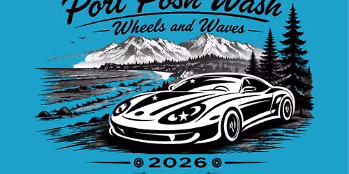 Port Posh Wash Wheels and Waves Car show