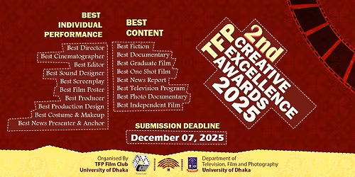 2nd TFP Creative Excellence Awards, 2025
