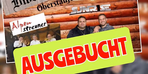 Alpenparty in der Blockh\u00fctte Oberstaufen