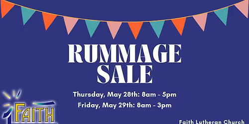 Church Rummage - Freewill Donation