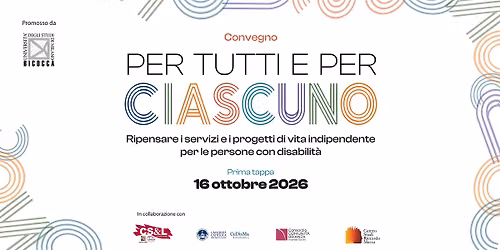 PER TUTTI E PER CIASCUNO
