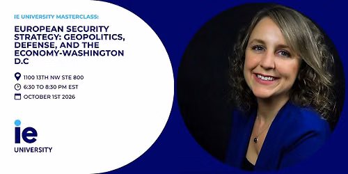 European Security Strategy: Geopolitics, Defense, and the Economy-Washington DC