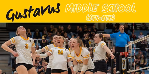 Gustavus Middle School Volleyball Camp