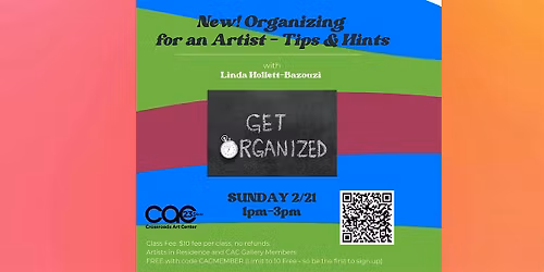 Organizing for an Artist - Tips & Hints
