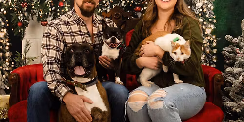 Marion County Humane Society Christmas photos with Santa! \ud83c\udf85