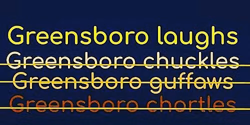 Greensboro Laughs! IMPROV COMEDY