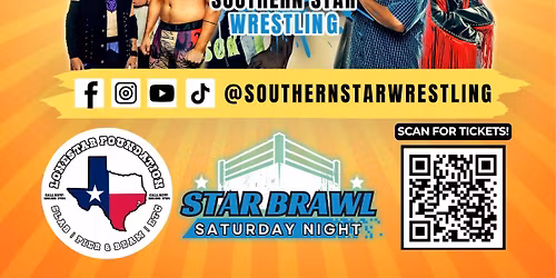 NEW LOCATION! June 13th: Star Brawl Saturday Night!