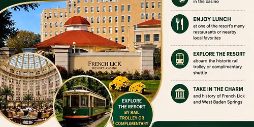 French Lick Casino Motor Coach- Day Trip
