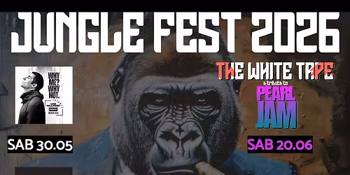 PEARL JAM tribute - The White Tape @Jungle Festival 2026 - Verona (VR)