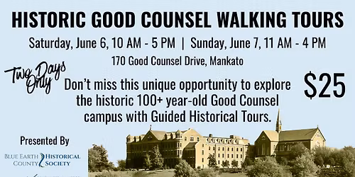 Historic Good Counsel Guided Walking Tours