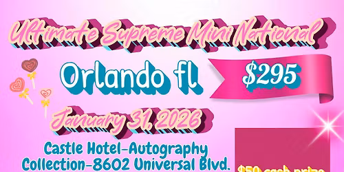 ULTIMATE SUPREME MINI LOLIPOPS & teddy bears pageant