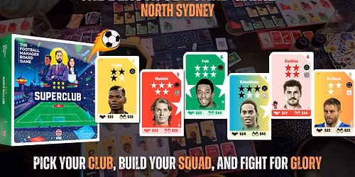 Football Manager in a Board Game @NORTH SYDNEY