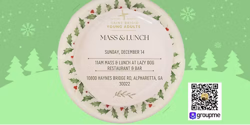 Saint Brigid Young Adults Mass & Lunch