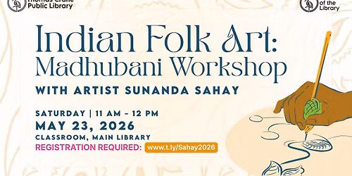 Indian Folk Art: Madhubani\/Mithila Workshop with Sunanda Sahay