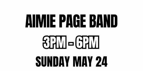 AIMIE PAGE BAND - LIVE @Westside