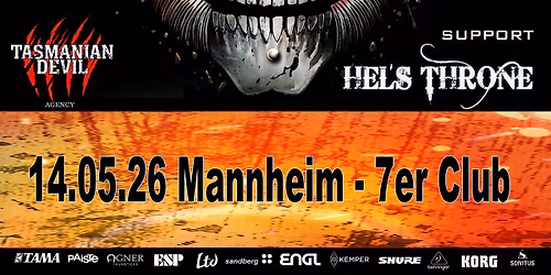 CREMATORY live 7er Club Mannheim