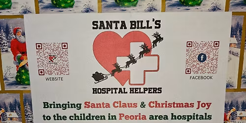 Spontaneous Musical Combustion Toy drive for Santa Bill's Hospital Helpers 
