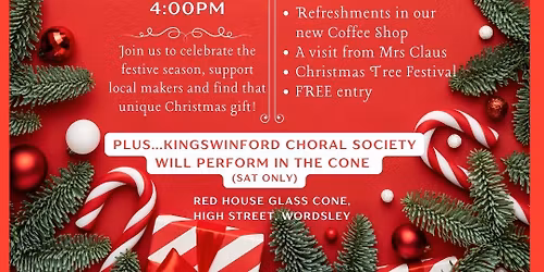 The Creation Burrow @ Red House Glass Cone Christmas Craft Fair