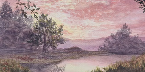Fall Foliage - Landscapes in Watercolors