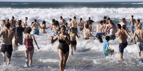 11th Annual New Years Day Polar Plunge & World Naked Bike Ride-San Francisco, Plunge & Beach Party