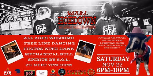 HANK'S HOEDOWN! An Adult Sadie Hawkins